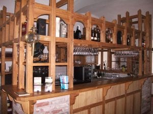 Bar Tresen im Schloss Trebsen