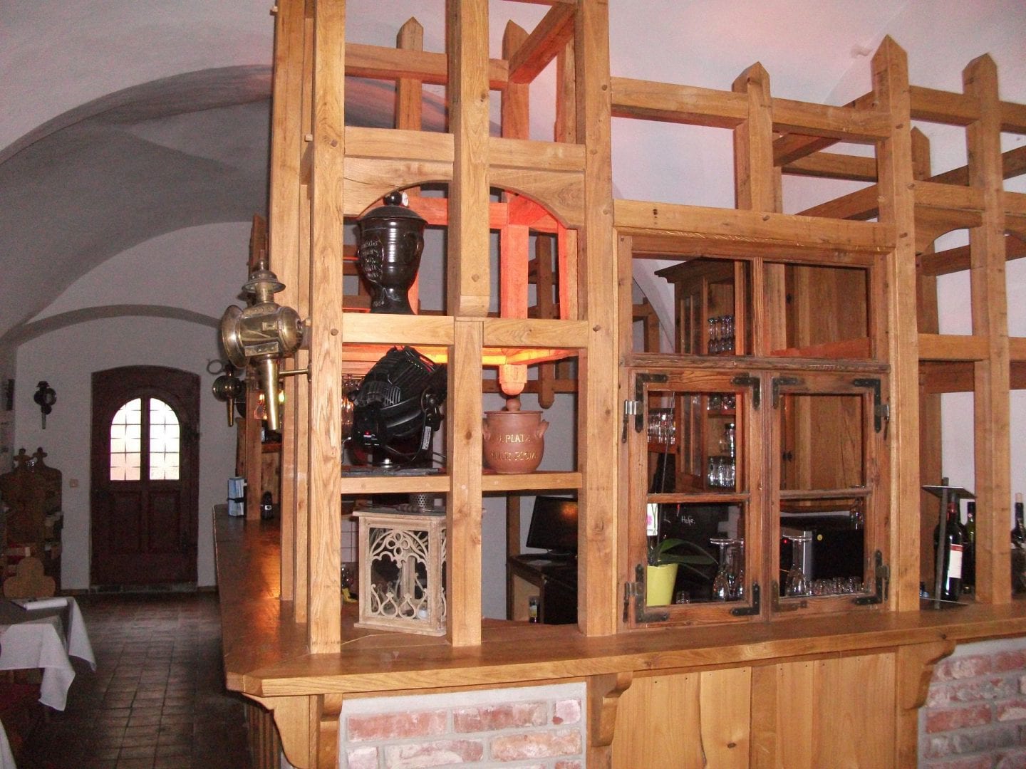 Bar Tresen im Schloss Trebsen