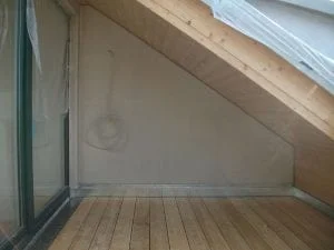 Dachbalkon in Holz