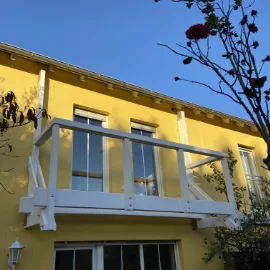 Hängender Balkon in Leipzig-Rückmarsdorf